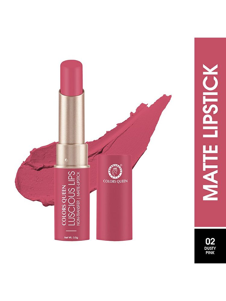 Colors Queen Luscious Lips Non Transfer Matte Lipstick-picture-11