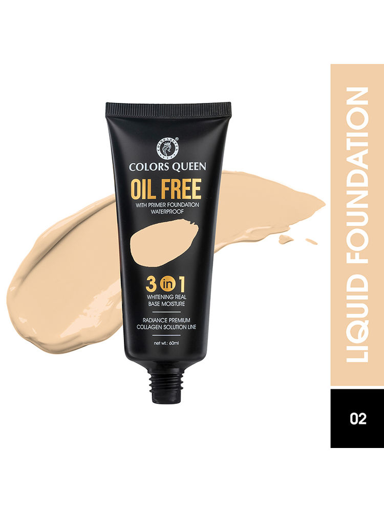 Colors Queen Oil Free Primer Foundation-image-11