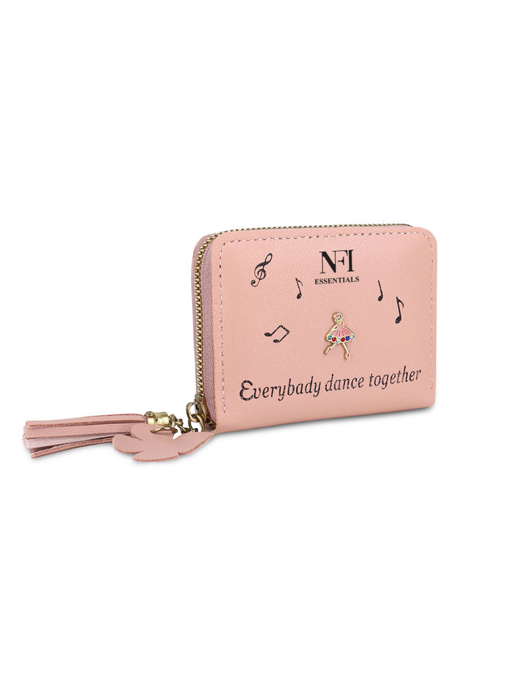 NFI Essentials Fashion Pu Leather Women'S Mini Wallet Clutch Purse Card Holder