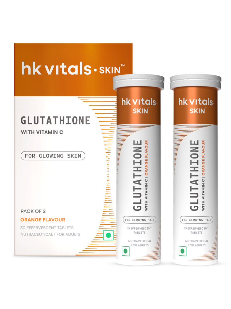 HealthKart Hk Vitals Glutathione Effervescent Tablets - Orange-picture-11