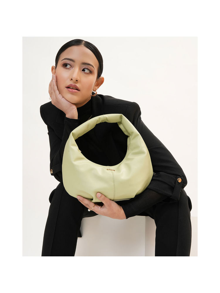 KLEIO Vegan Leather Hobo Handbag for Women with Zip Closure-image-27