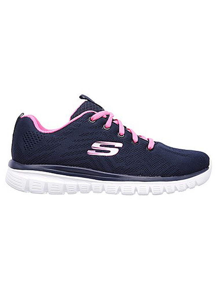 SKECHERS Women Graceful-Get Connected Navy Blue Running Shoes-picture-13