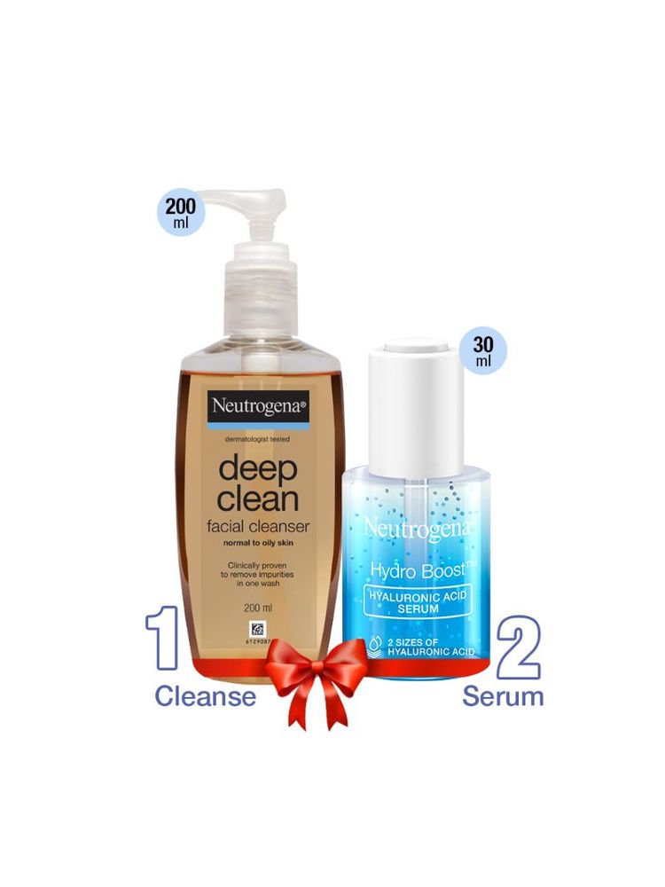 Neutrogena Deep Clean and Hyaluronic Acid Serum Combo-picture-16