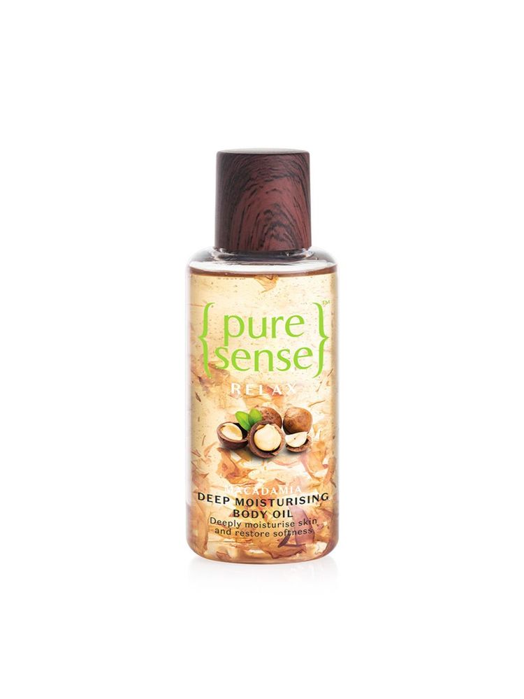 PureSense Macadamia Deep Moisturising Body Oil Rose Petal - Makers of Parachute Advansed