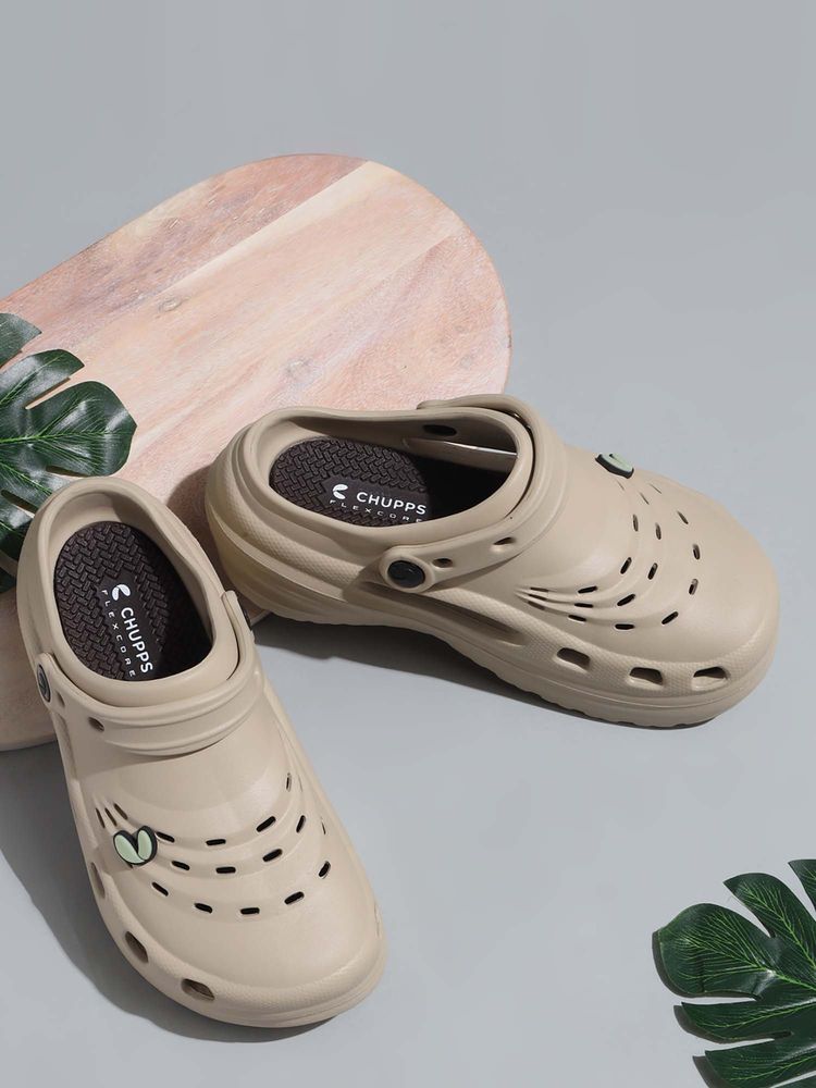 Chupps Eden Beige Clogs-picture-17
