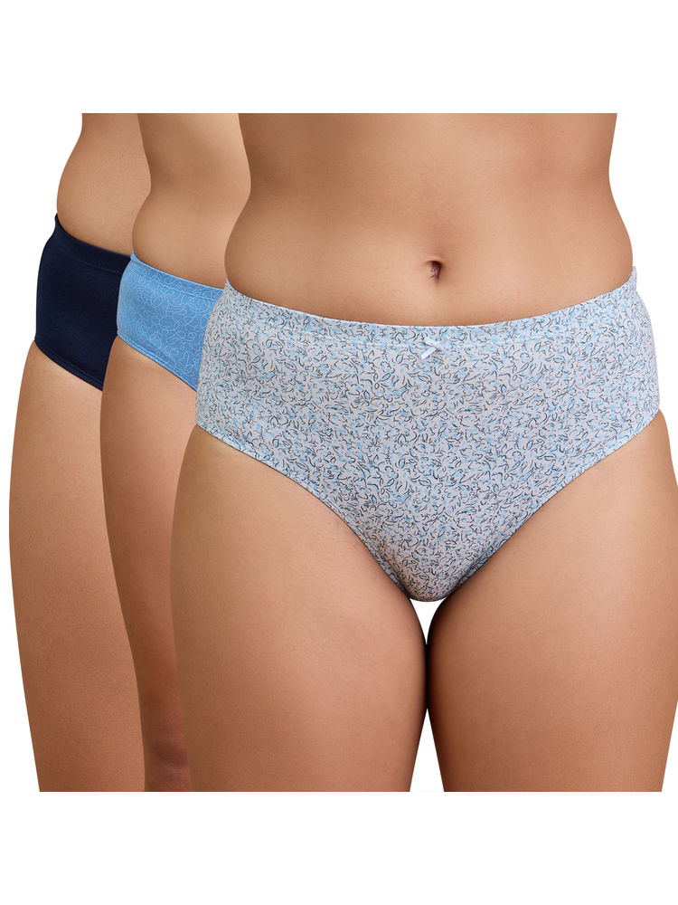 Nykd By Nykaa Mid Rise Cotton Hipster Panty with Inner Elastic-NYP100-Multicolor-P03-Colors & Print May Vary-picture-26