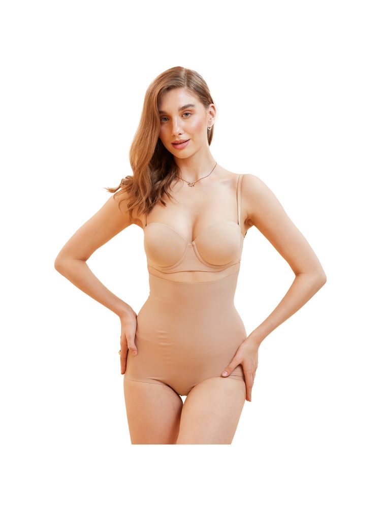 Enamor Womens BR11-High Waist Slimmer Body Shapewear-image-35