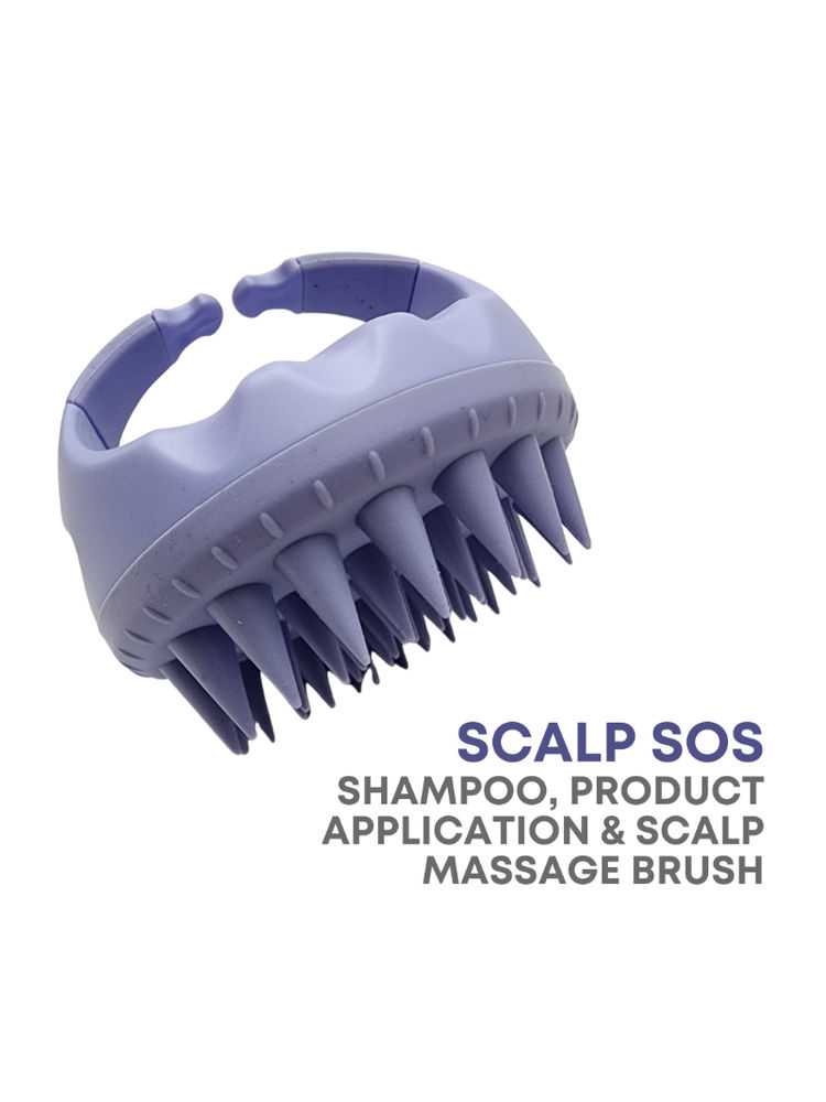 Alan Truman Scalp SOS - Scalp Massage & Shampoo Brush - Purple-picture-17