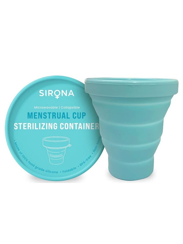 Sirona Menstrual Cup Sterilizer Microwave Safe, Collapsible and Easy to Use Sterilizer-image-31
