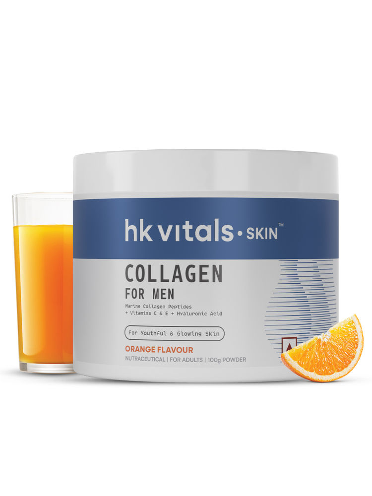 HealthKart HK Vitals Marine Collagen For Men Supplement - Orange-image-41