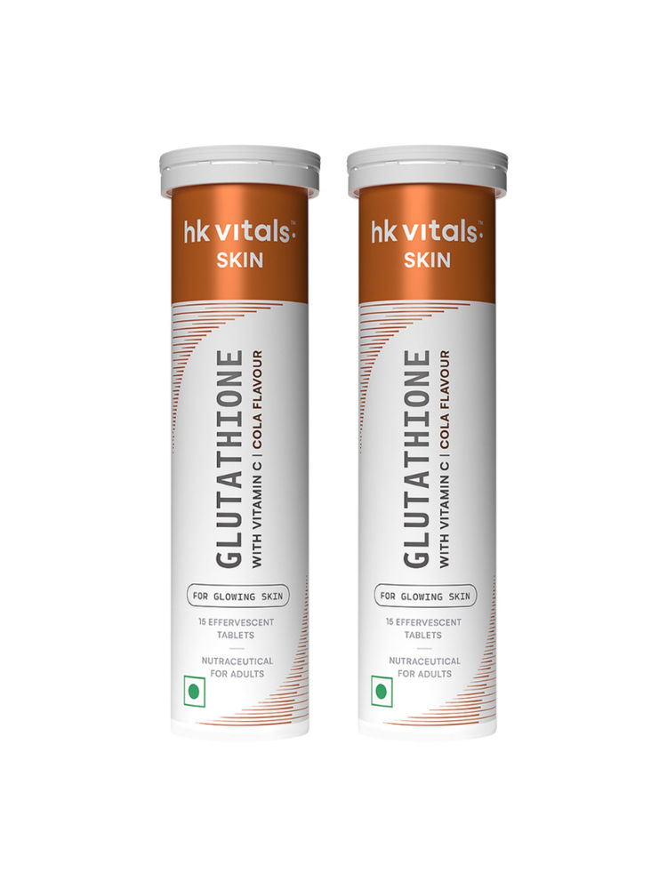 HealthKart HK Vitals Glutathione With Vitamin C Effervescent Tablets - Cola (Pack Of 2)-picture-25