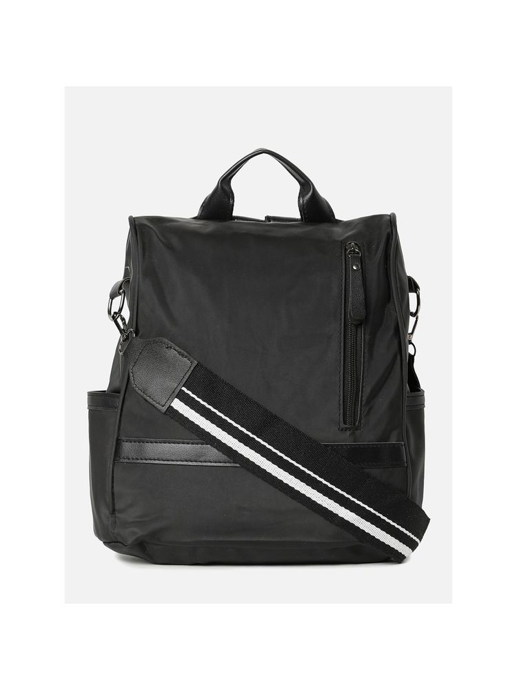 Haute Sauce Women Solid Black Backpack
