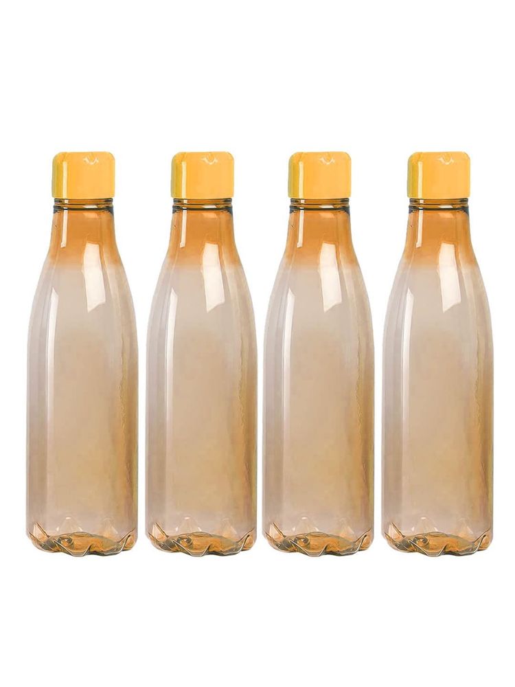 kuber industries Kuber Industriess For Kids & Adults Refrigerator Plastic Bottle Set of 4 Orange-picture-10