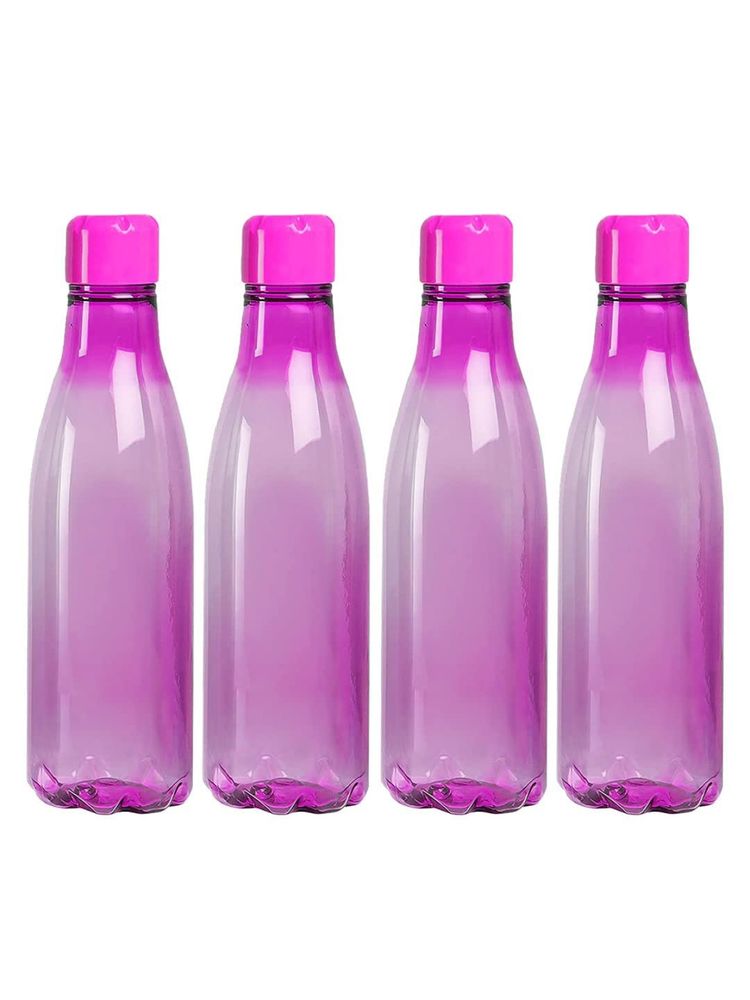 Kuber Industries For Kids & Adults Refrigerator Plastic Bottle Set of 4 PURPLE-image-8