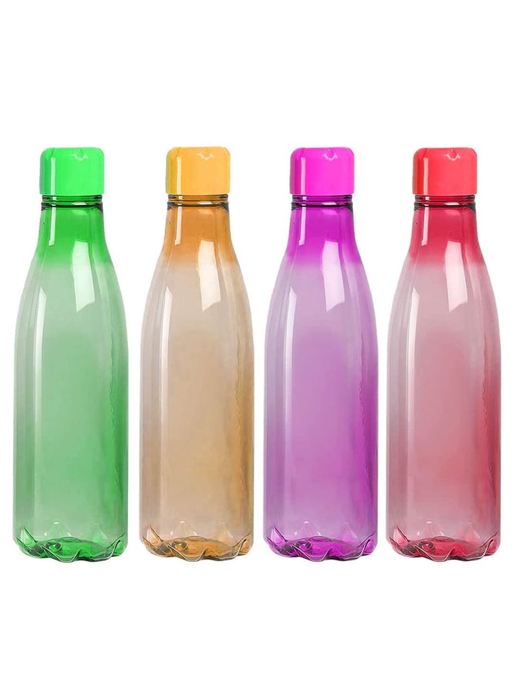 Kuber Industriess For Kids & Adults Refrigerator Plastic Bottle Set of 4 Assorted-image-34