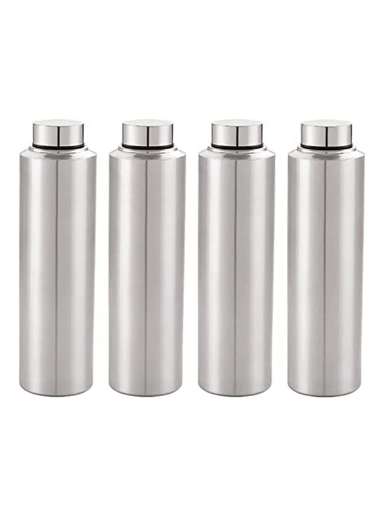 Kuber Industries Stainless Steel Water Bottle Set of 4 1000 ml Each-image-5