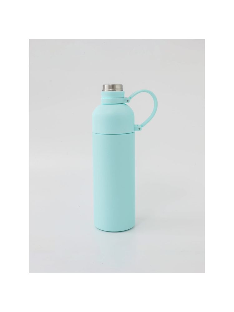 UMAI Double-Walled Vacuum Insulated Stainless Steel Water Bottle|500ml Light Green-picture-7