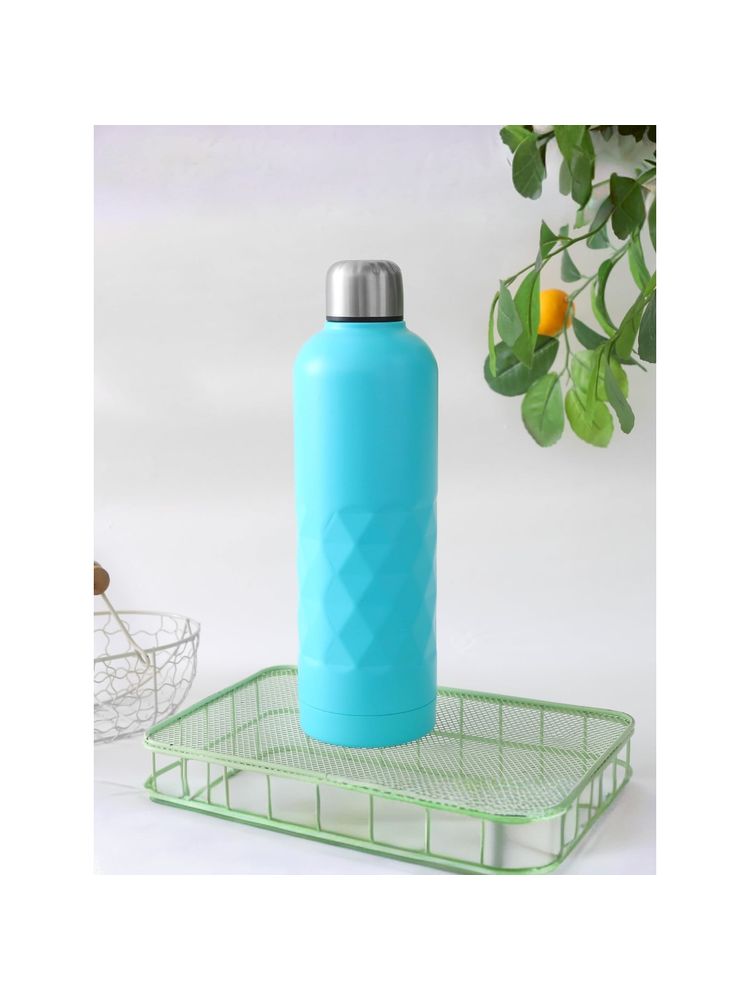 UMAI Double-Walled Vacuum Insulated Stainless Steel Water Bottle|750ml (Light Blue)-image-32