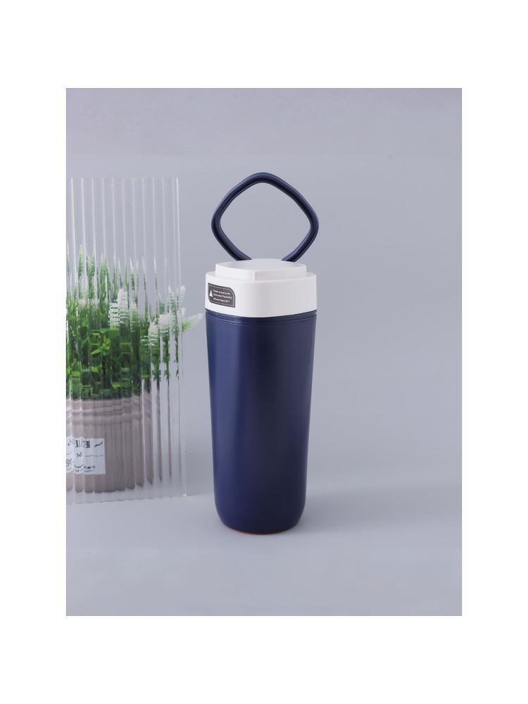 UMAI Anti-Fall Coffee Travel Tumbler with Suction Bottom|480ml|Dark Blue-image-34