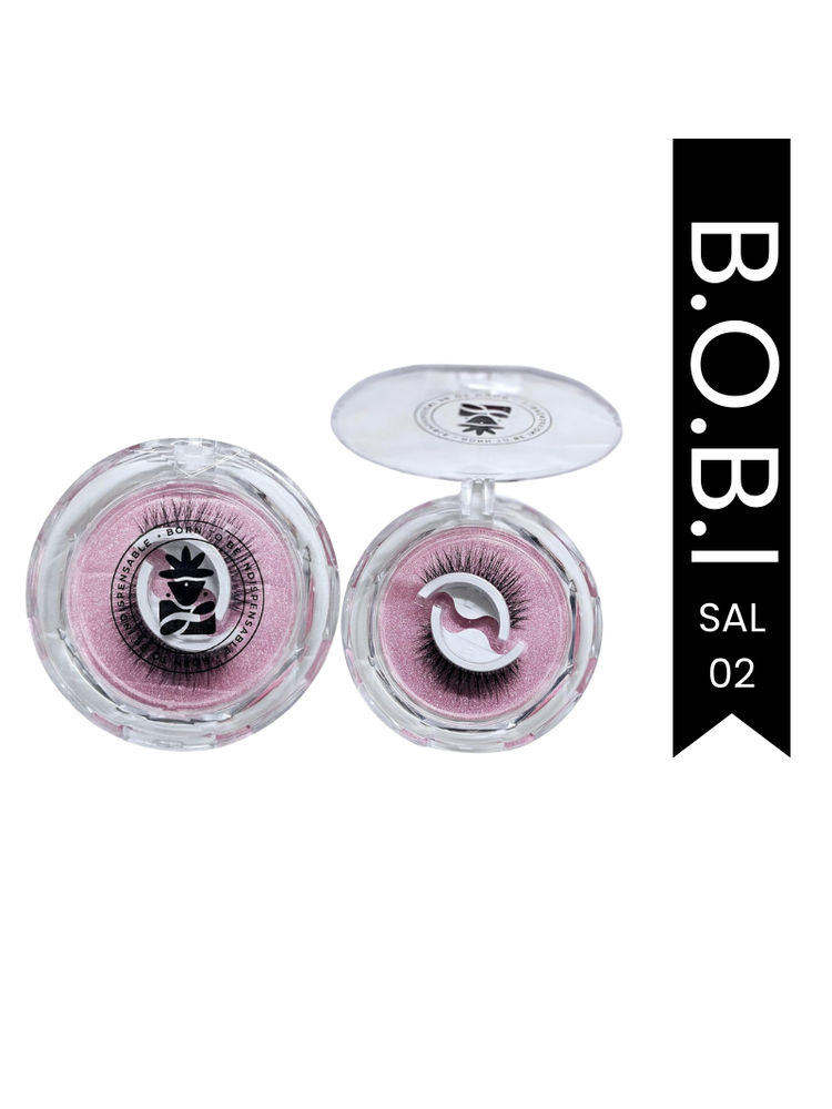 BOBI Self Adhesive Eyelashes SA02, Soft Center Volume, Youthful Lift, No Glue, Reusable, Lightweight-picture-15