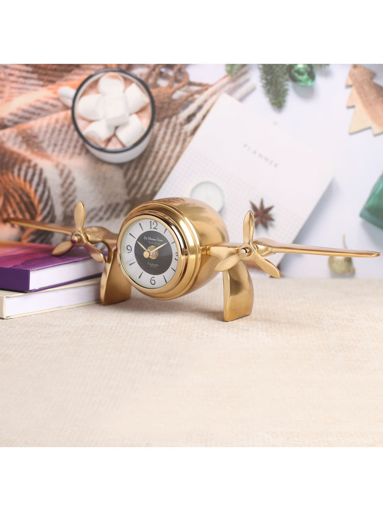 De Maison Decor Skywards - The Table Clock Gold-image-2