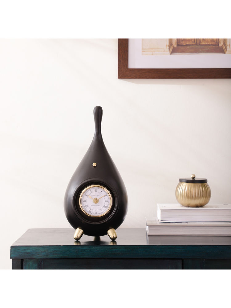 De Maison Decor Time Drop Table Clock Black-picture-22