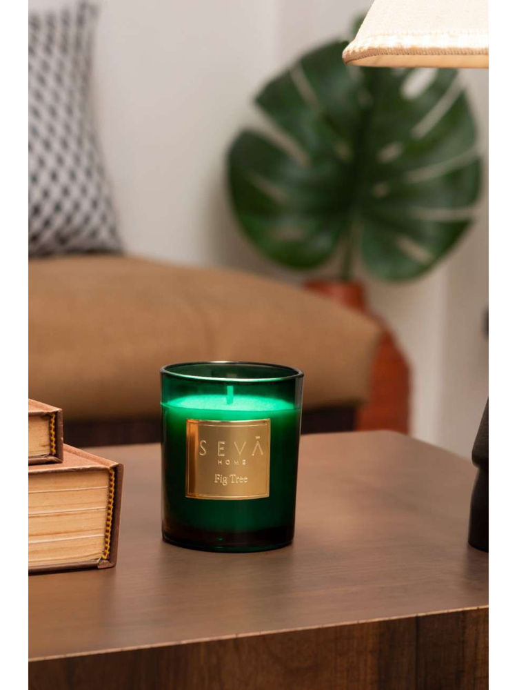 SEVA HOME Green Signature Scented Candle - Fig Tree-image-18