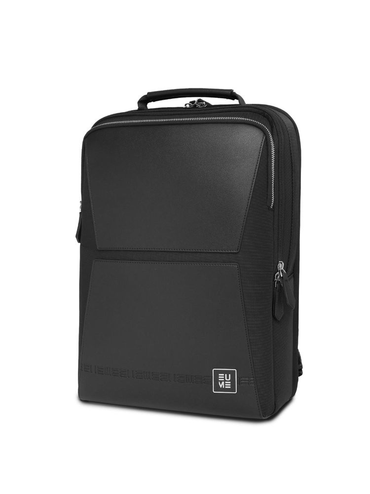 EUME Unisex Omega 24L Polyurethane Up To 15 Inch Laptop Backpack -Black-picture-16