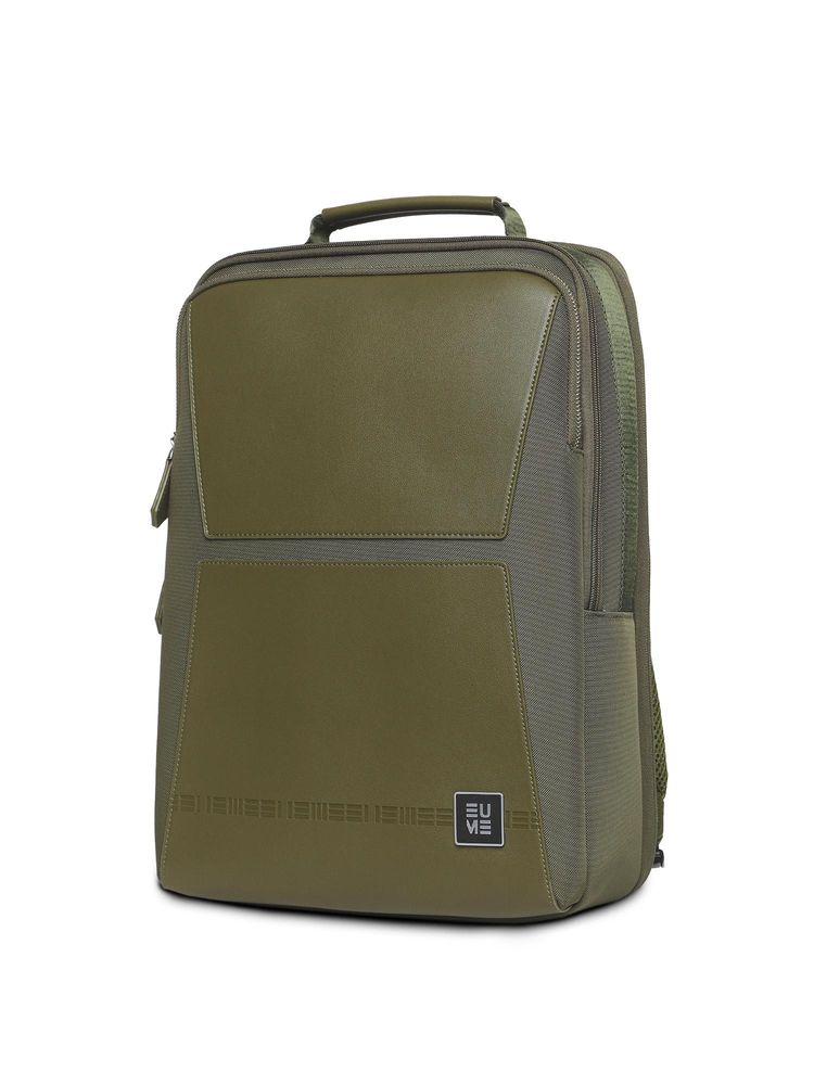 EUME Unisex Omega 24L Polyurethane Up To 15 Inch Laptop Backpack -Green-image-25