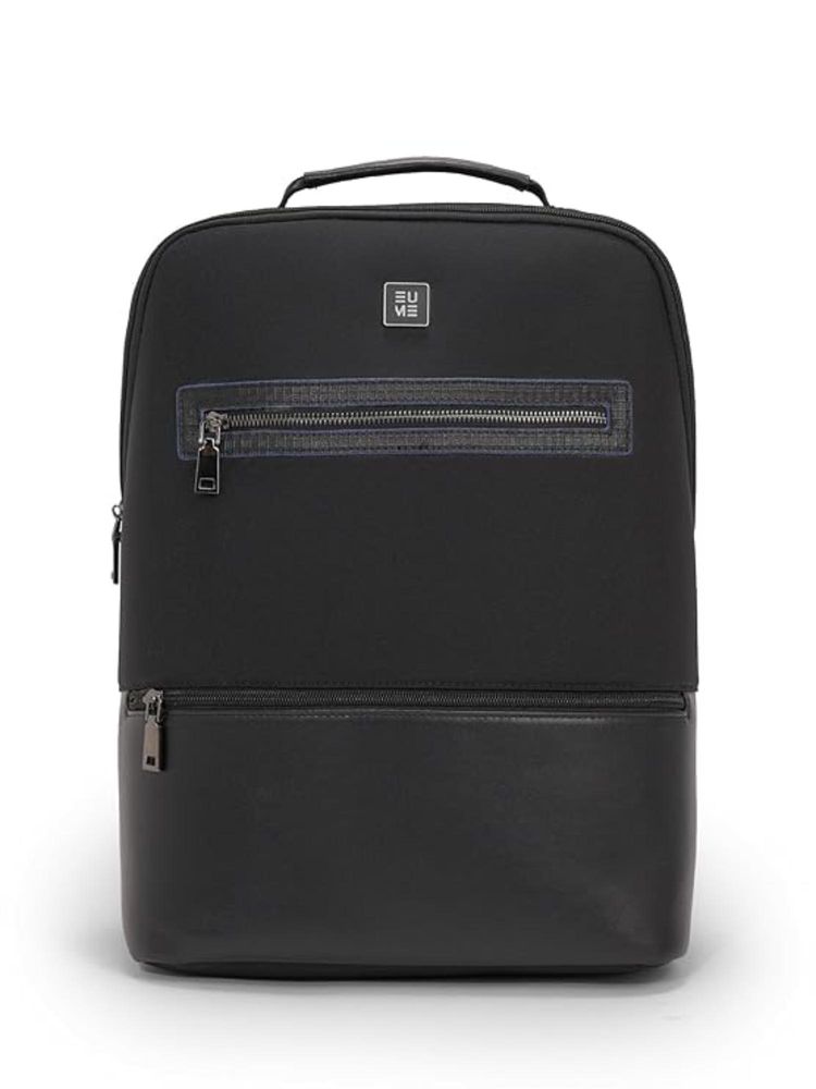 EUME Unisex Alpine 21L Nylon Up To 15 Inch Laptop Backpack -Black-picture-12
