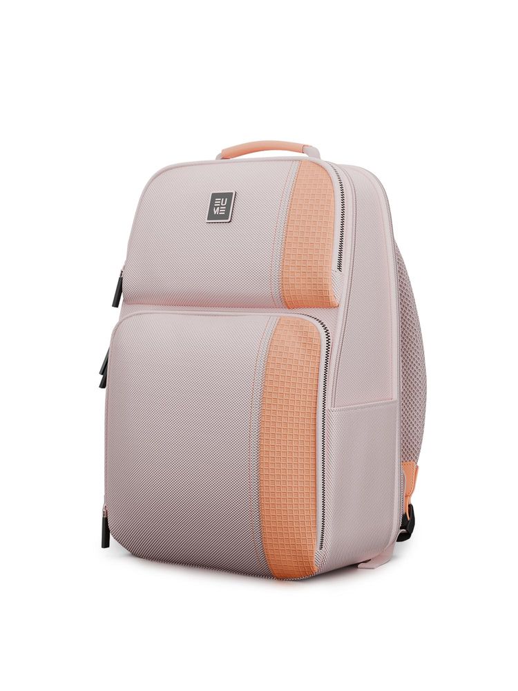 EUME Unisex Zenith 24L Polyurethane Up To 15 Inch Laptop Backpack -Beige-image-45