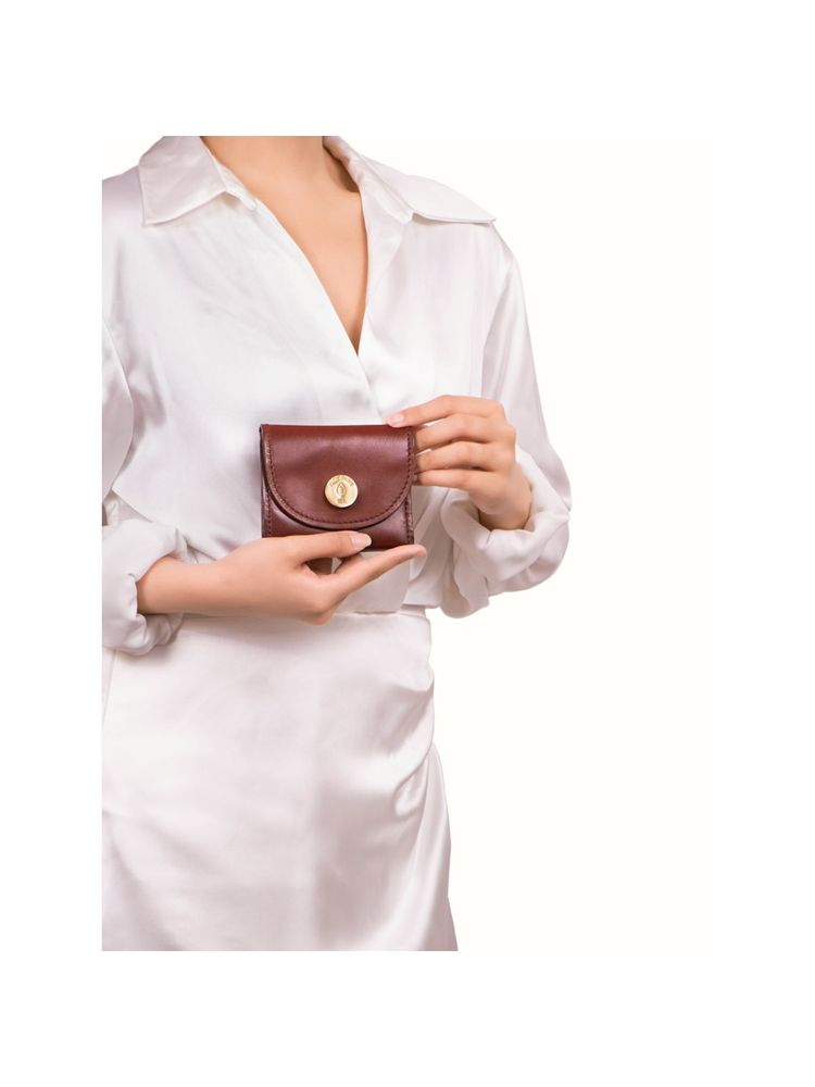 Hidesign Growth - W1 Brown Women's Tri Fold - (11 X 10 X 3 Cms) (M)-picture-20