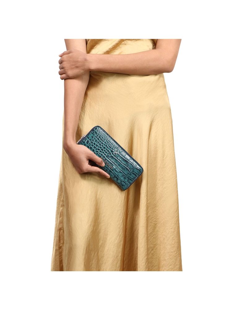 Hidesign CORSO W2 Women's Wallet Blue for Everyday Elegance (M)-picture-30