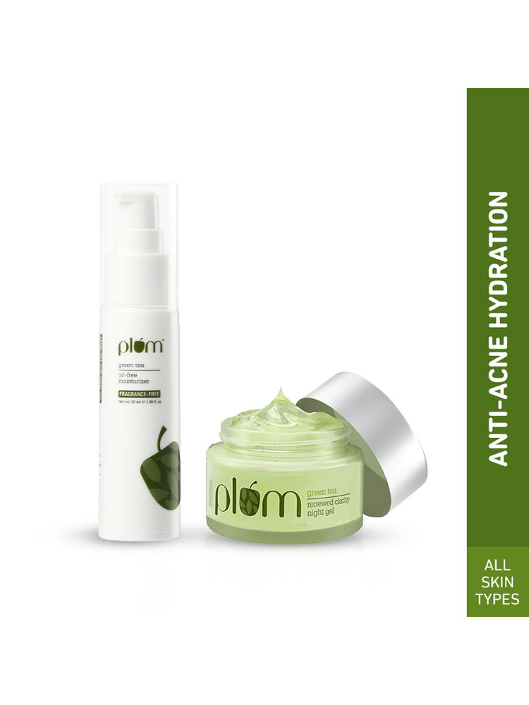 Plum Green Tea - Day & Night Oil-free Moisturizer Duo For All-day Hydration Paraben-free-picture-11