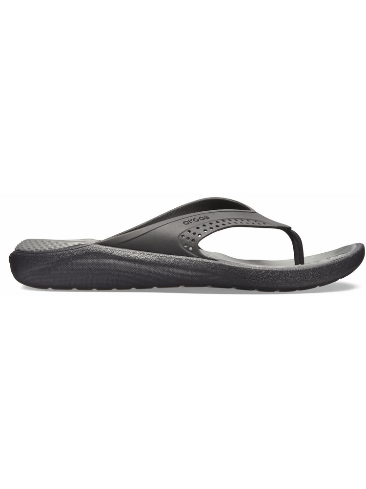 Crocs Unisex LITERIDE Flipflops Black-picture-42