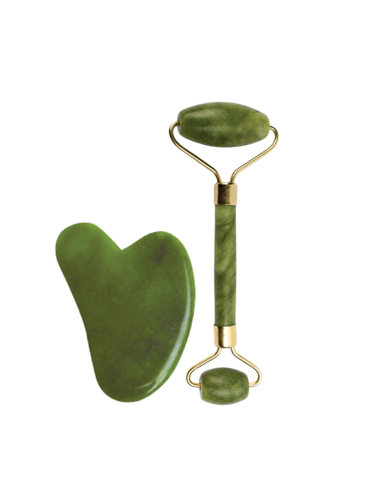 Saturn by GHC Jade Roller & Gua Sha Massage Kit