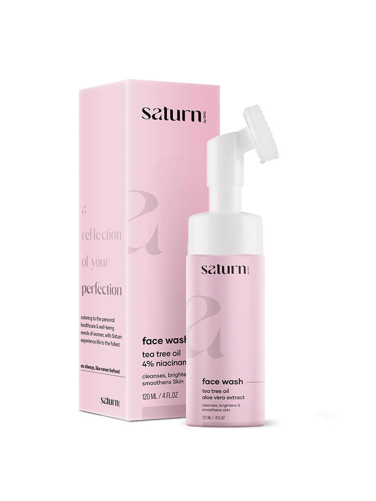 Saturn by GHC Foaming Face Wash With Deep Cleansing Brush for Acne & Oil Control-image-42