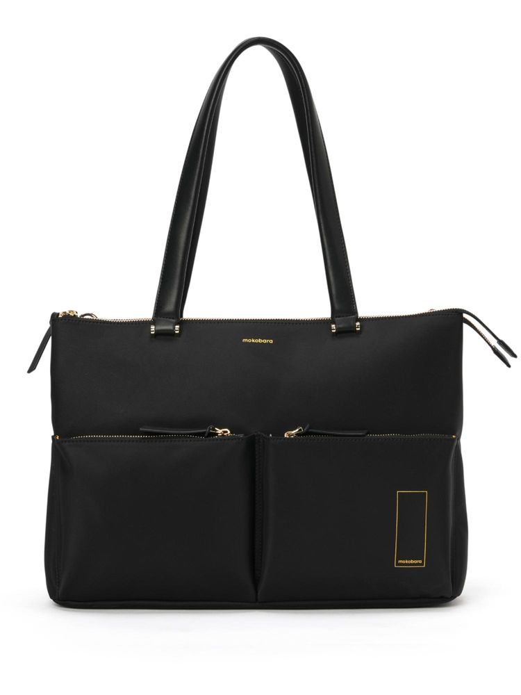 MOKOBARA The Bliss Tote Bag With Detachable Strap - Black-image-36