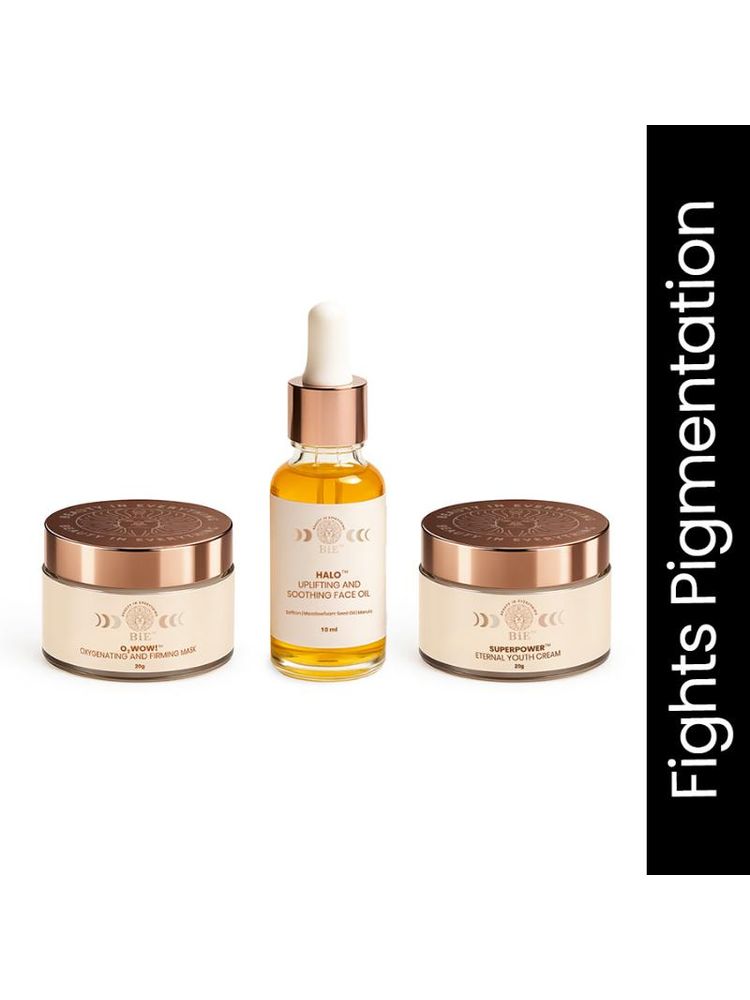 BiE Anti-Pigmentation Kit - Brightens, Reduces Dark Spots, Evens Skin Tone, Combo for All Skin Types