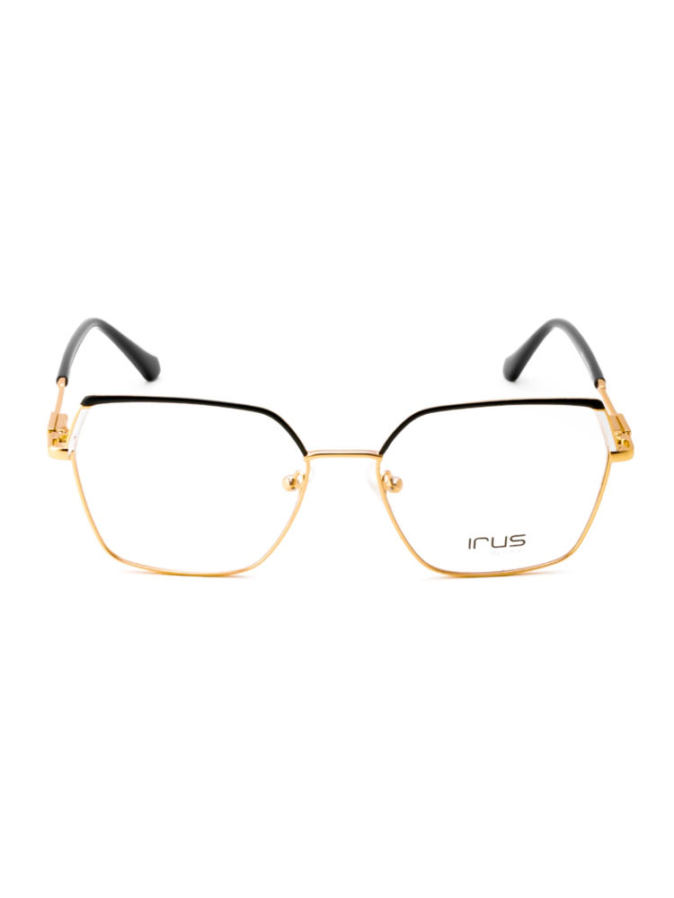 IRUS Women Full Rim Irregular Shiny Multi-Color Metal Eyeglass Frame (54)-picture-18