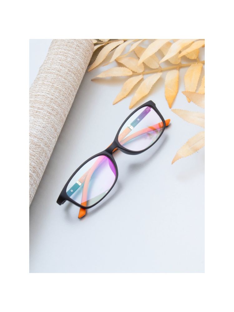 TED SMITH Full Rim Black Rectangle Eyeglasses Frames for Men-Women (53)-image-48