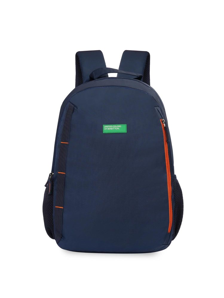 united colors of benetton fashion United Colors of Benetton Unisex Backpack Fabio - Navy Blue-picture-10