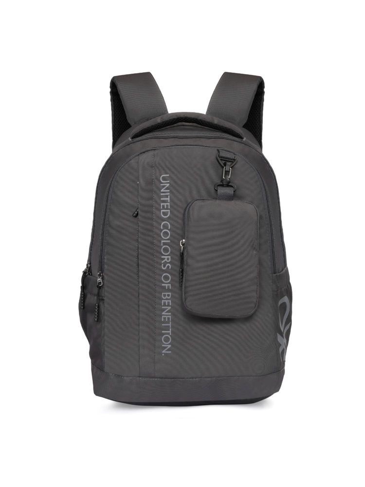 united colors of benetton fashion United Colors of Benetton Unisex Laptop Backpack Apex With Detachable Pouch - Olive-picture-21