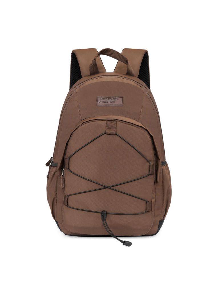 united colors of benetton fashion United Colors of Benetton Unisex Laptop Backpack Fern - Brown-picture-37
