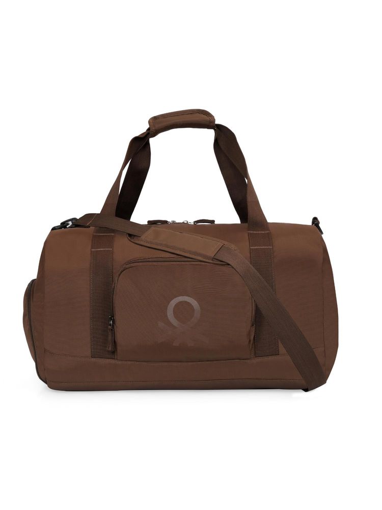 united colors of benetton fashion United Colors of Benetton Unisex Splash Duffel Bag - Brown-picture-14