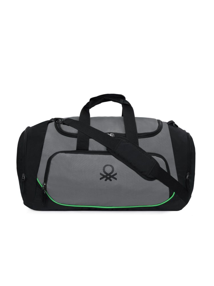 united colors of benetton fashion United Colors of Benetton Unisex Outfield Duffel Bag - Dark Grey-picture-13