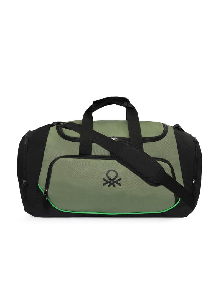 united colors of benetton fashion United Colors of Benetton Unisex Outfield Duffel Bag - Olive-picture-15