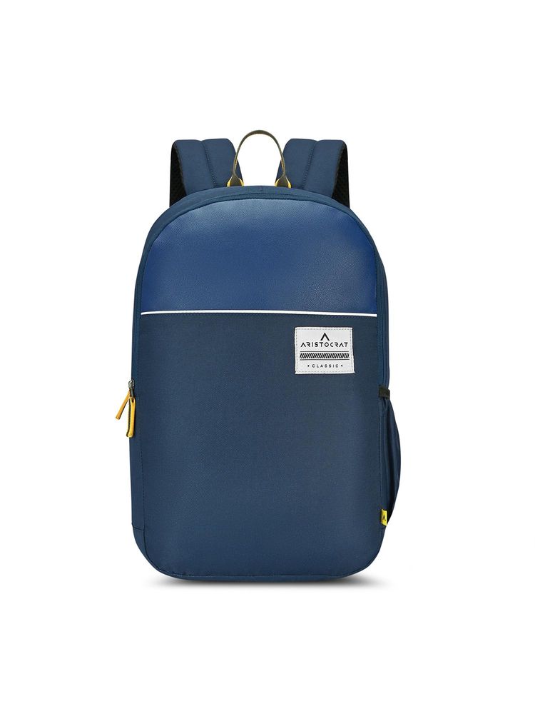 Aristocrat Lava Blue 17 Inch Compatible Laptop Backpack-picture-22