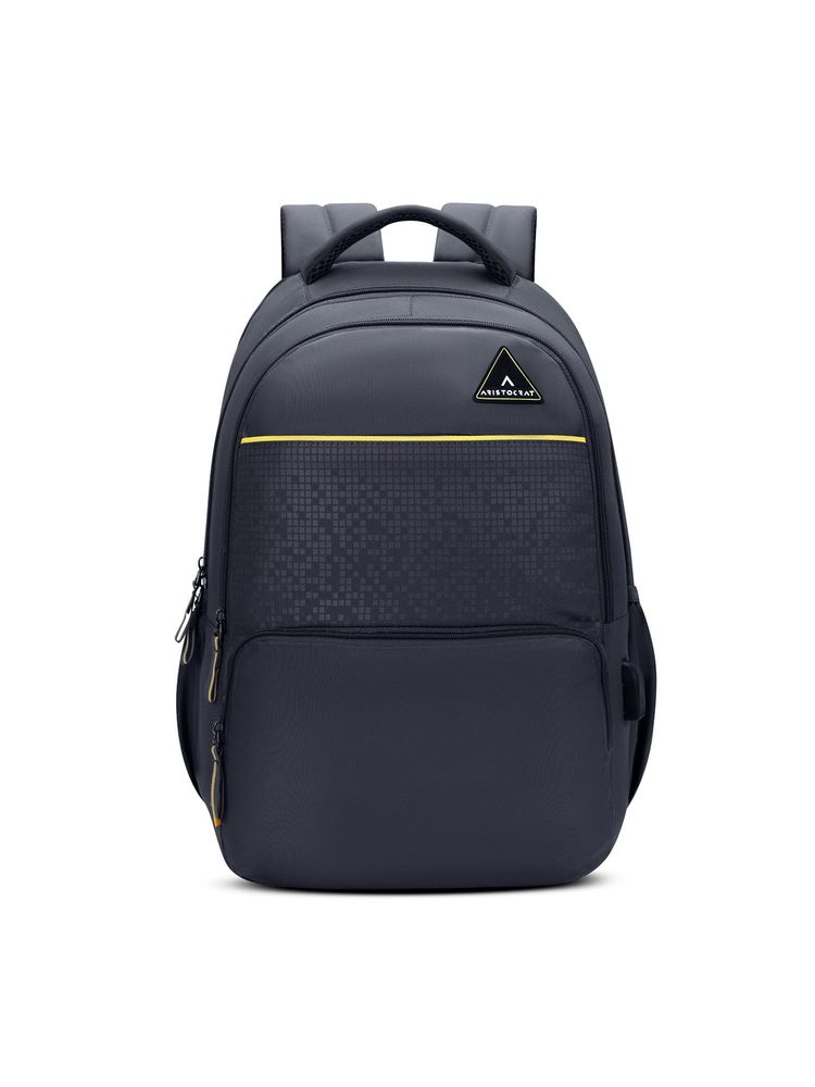 Aristocrat Knockout Plus Grey 17 Inch Compatible Laptop Backpack-image-39