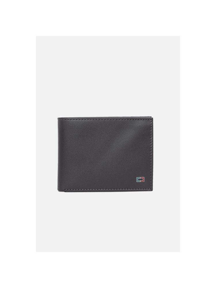 Peter England Men Grey Solid Genuine Leather Wallet-picture-14